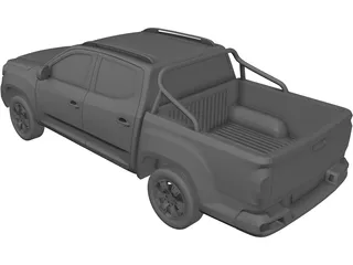 Maxus T60 Double Cab (2017) 3D Model preview