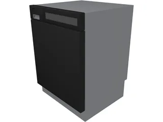 Miele Washing Mashine 3D Model preview