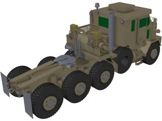 M1070 Motrice Oshkosh 3D Model preview