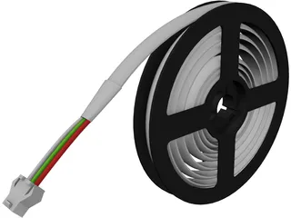 LED Reel 3D Model preview