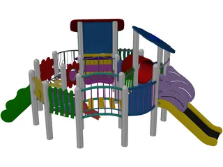 Playground 3D Model preview
