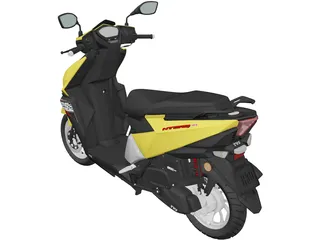 TVS Ntorq 125 (2018) 3D Model preview