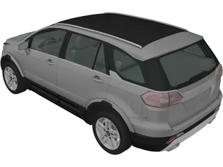 Tata Hexa (2016) 3D Model preview