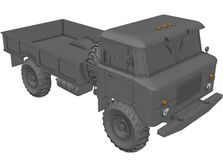 GAZ-66 3D Model preview