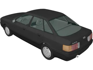 Audi 80 [B3] (1986) 3D Model preview