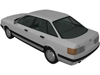 Audi 80 [B4] (1991) 3D Model preview