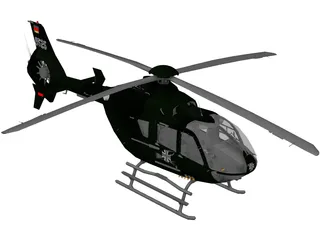 Eurocopter EC-135 3D Model preview