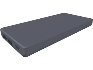 Blackweb Battery Pack 3D Model preview