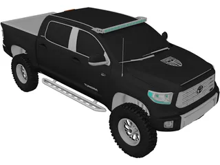 Toyota Tundra [Lifted] (2020) 3D Model preview