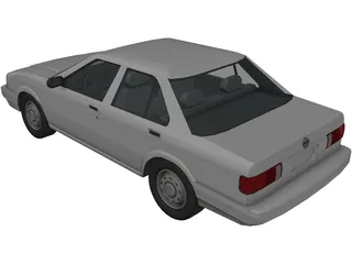 Nissan Tsuru 3D Model preview