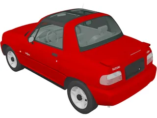 Suzuki X-90 (1996) 3D Model preview