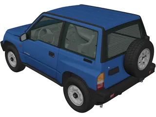 Suzuki Vitara (1989) 3D Model preview