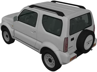 Suzuki Jimny (2012) 3D Model preview