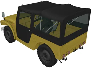 Suzuki Jimny (1970) 3D Model preview