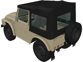 Suzuki Jimny (1977) 3D Model preview