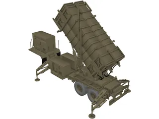 Patriot MIM-104 3D Model preview