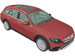 Mercedes-Benz E350d [W213] 3D Model preview