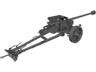 PAK 40 3D Model preview
