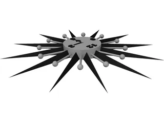 Clock 3D Model preview