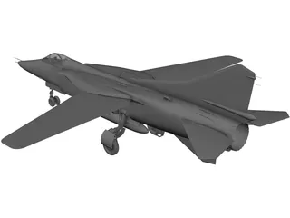 MiG-27 Mikoyan 3D Model preview