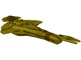 Star Trek Cardassian Angelor 3D Model preview
