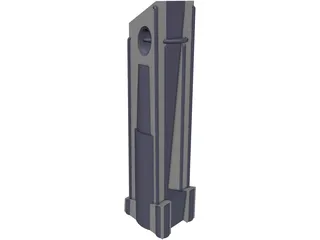Modern Office Building 3D Model preview