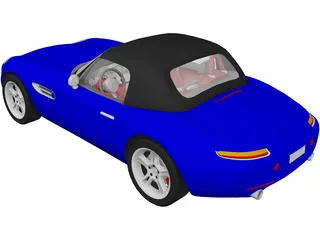 BMW Z8 Convertible 3D Model preview