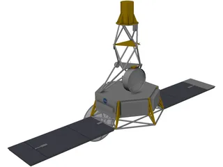 Mariner 2 3D Model preview