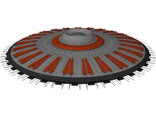 UFO 3D Model preview