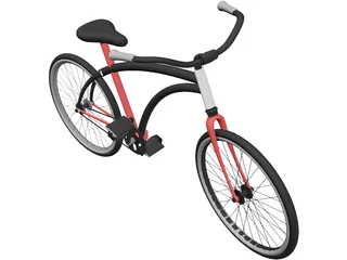 Bicycle 3D Model preview
