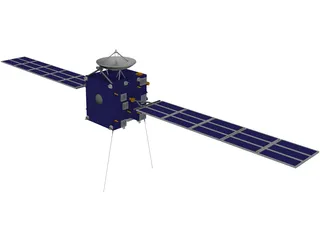 Rosetta Probe 3D Model preview