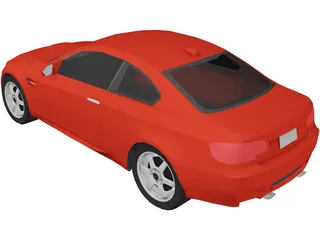 BMW M3 3D Model preview