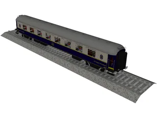 European Express [+Interior] 3D Model preview