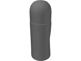 Roll-on Deodorant 3D Model preview