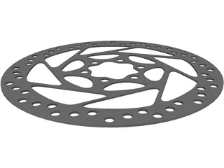 Brake Rotor Magura 3D Model preview