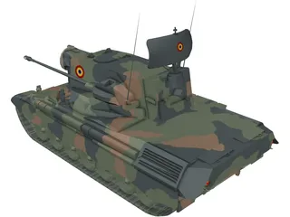 Gepard AA System 3D Model preview