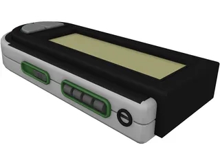 MP3 Player 3D Model preview
