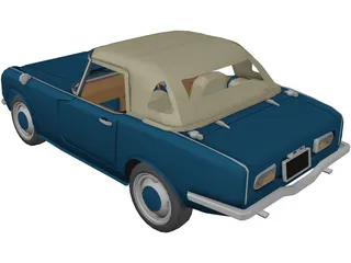 Honda s800 3D Model preview