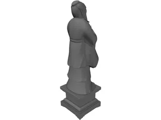 Kongfuzi 3D Model preview