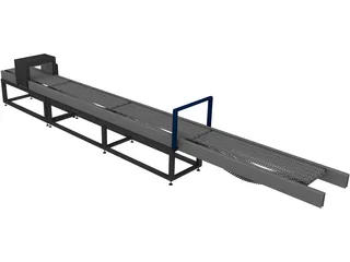Metal Detector 3D Model preview