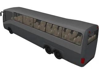 Bus 3D Model preview