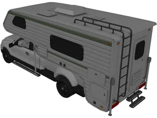 Camper 3D Model preview