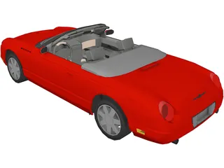 Ford Thunderbird 3D Model preview