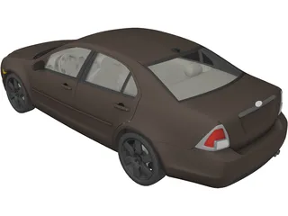 Ford Fusion 3D Model preview