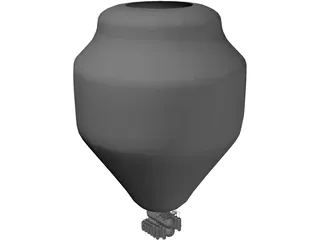 High Altitude Balloon 3D Model preview