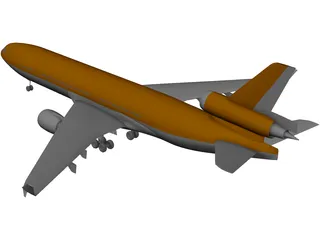 McDonnell Douglas MD-11 3D Model preview