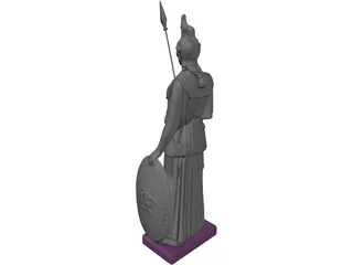 Athena 3D Model preview