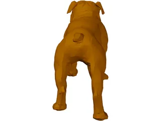 Bulldog 3D Model preview