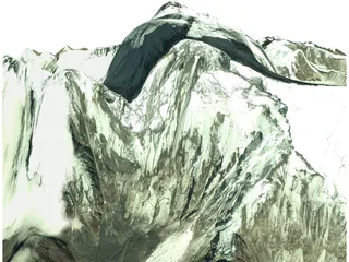 Mount Everest 3D Model preview