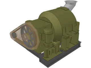 Centrifuga 3D Model preview